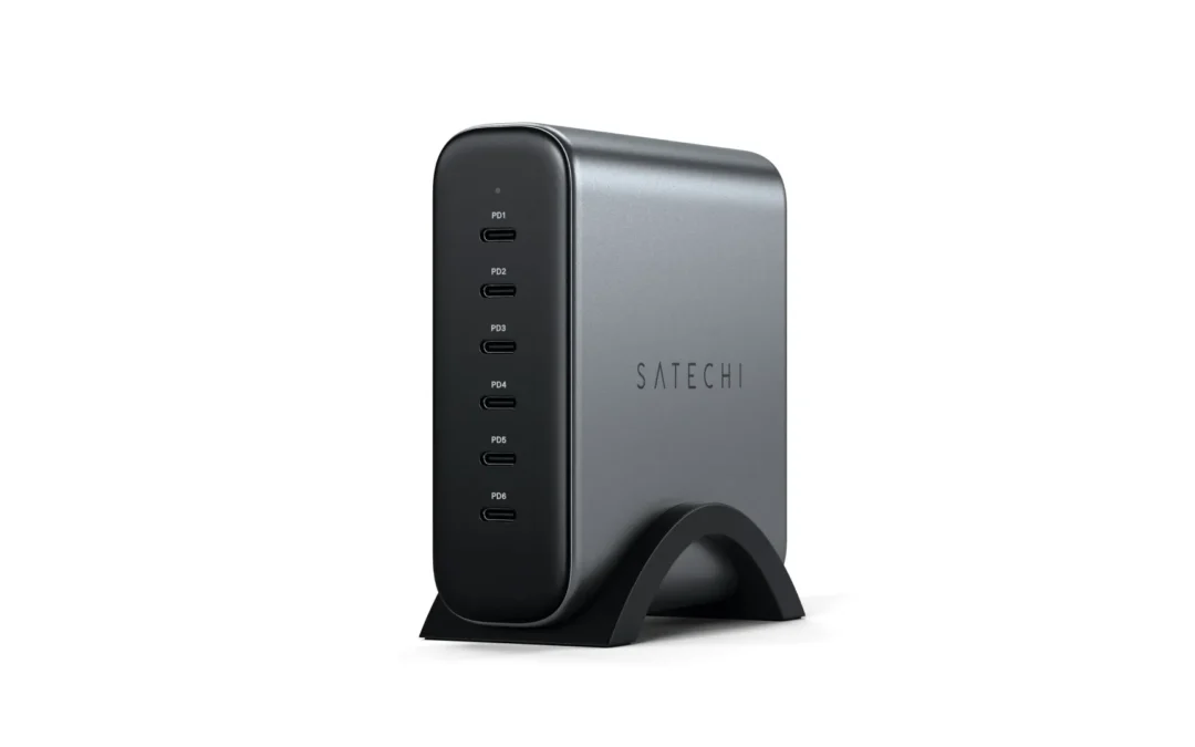 사테치(SATECHI) 200W USB-C 6-Port GaN Charger